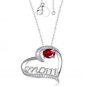 🎁 Heart Mother's Gifts Lovely Pendant Necklace for Women, EVGG1017
